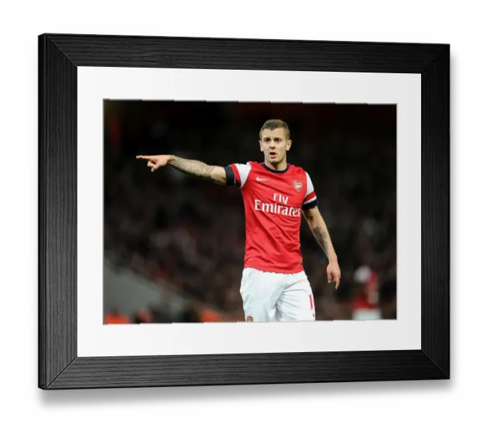 Framed Print : Jack Wilshere: Arsenal Midfielder in Action against Everton, Premier League 2012-13 Framed Print : Jack Wilshere: Arsenal Midfielder in Action against Everton, Premier League 2012-13