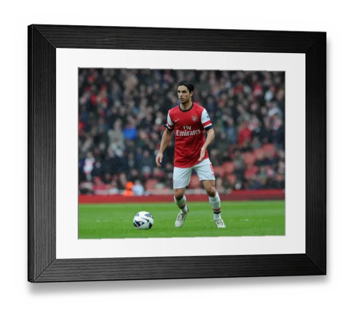 Framed Print : Mikel Arteta (Arsenal). Arsenal 3: 1 Norwich City. Barclays Premier League. Emirates Stadium Framed Print : Mikel Arteta (Arsenal). Arsenal 3: 1 Norwich City. Barclays Premier League. Emirates Stadium