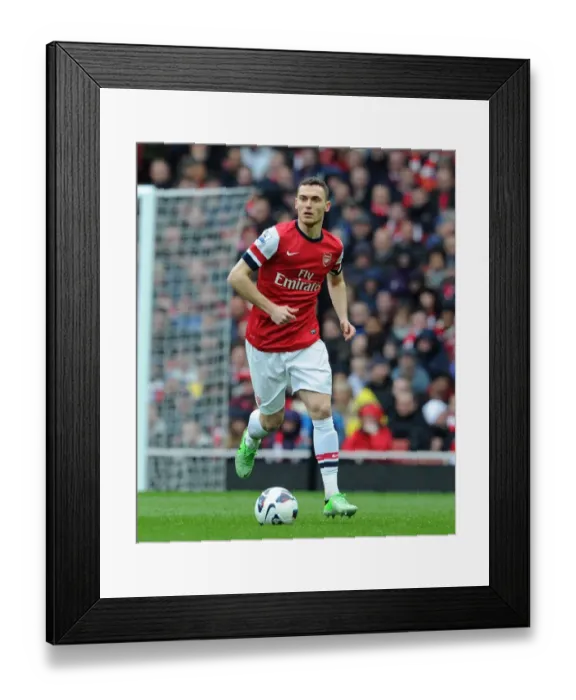 Framed Print : Thomas Vermaelen (Arsenal). Arsenal 3: 1 Norwich City. Barclays Premier League. Emirates Stadium Framed Print : Thomas Vermaelen (Arsenal). Arsenal 3: 1 Norwich City. Barclays Premier League. Emirates Stadium