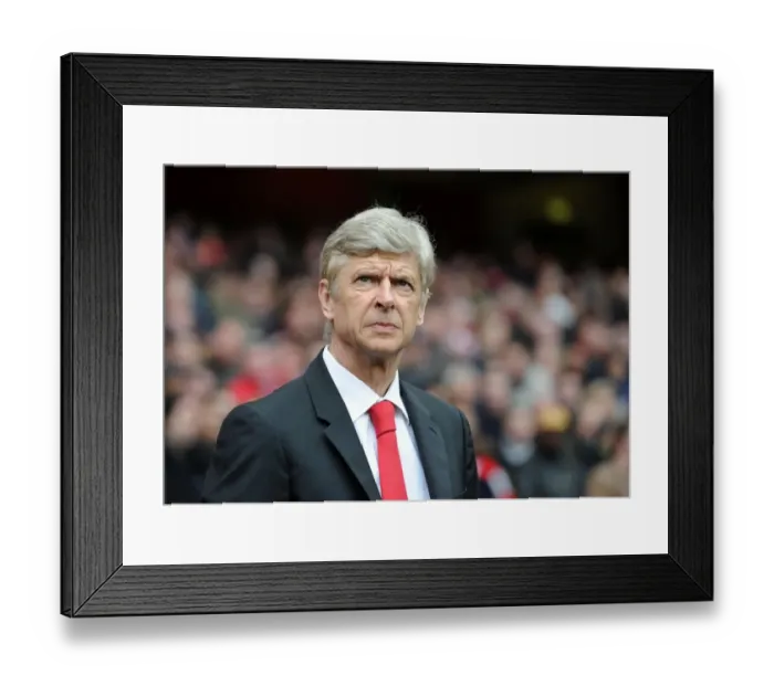 Framed Print : Arsene Wenger: Arsenal Manager at Emirates Stadium (2012-13) vs. Norwich City Framed Print : Arsene Wenger: Arsenal Manager at Emirates Stadium (2012-13) vs. Norwich City