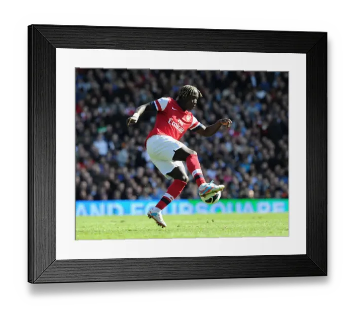 Framed Print : Bacary Sagna in Action: Fulham vs. Arsenal, Premier League 2012-13 Framed Print : Bacary Sagna in Action: Fulham vs. Arsenal, Premier League 2012-13