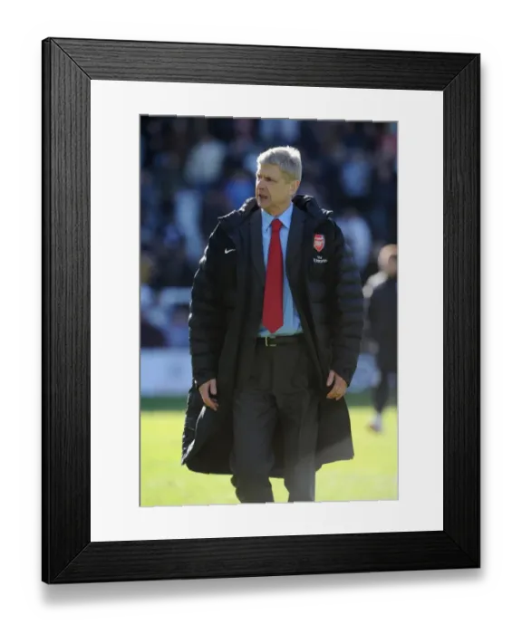 Framed Print : Arsene Wenger: Post-Match Reflection at Fulham vs. Arsenal (April 2013) Framed Print : Arsene Wenger: Post-Match Reflection at Fulham vs. Arsenal (April 2013)
