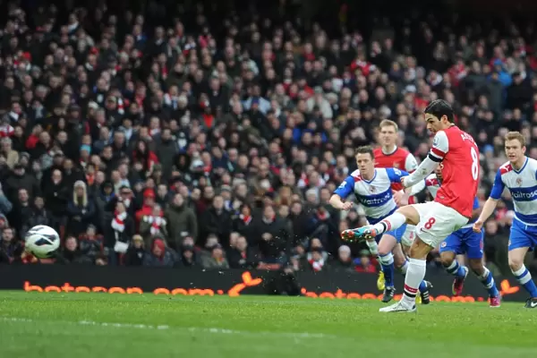 Arsenal's Arteta Scores Penalty in Victory over Reading (2012-13)
