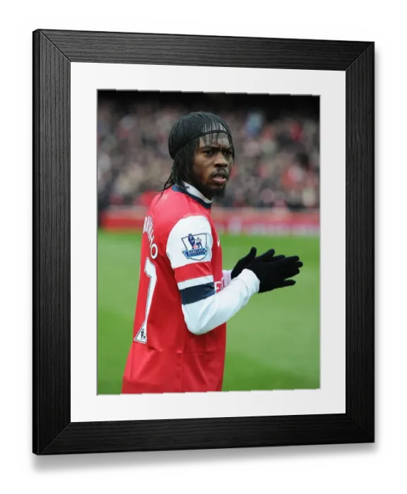 Framed Print : Gervinho Ready for Action: Arsenal vs. Reading, Premier League 2012-13 Framed Print : Gervinho Ready for Action: Arsenal vs. Reading, Premier League 2012-13