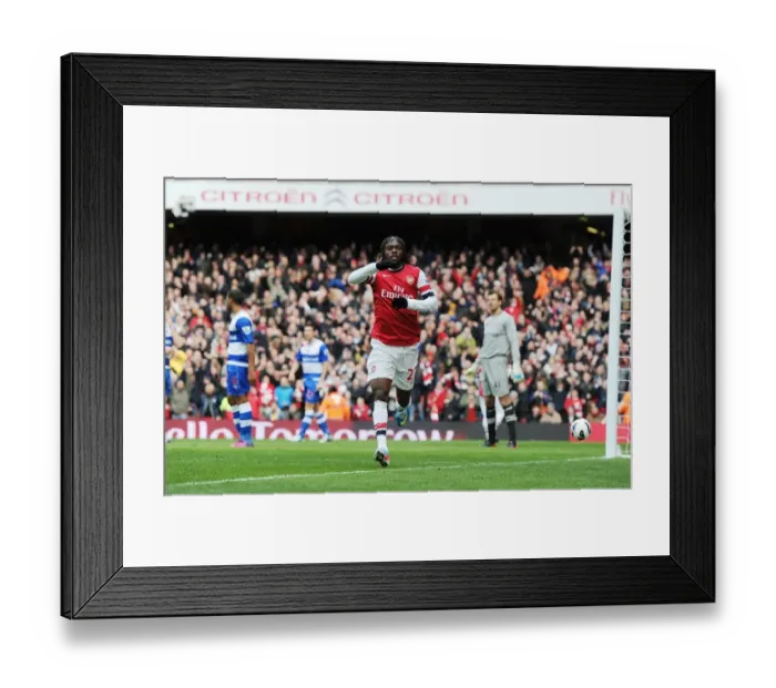 Framed Print : Gervinho's Thriller: The Game-Changing Goal that Energized Arsenal vs. Reading (2012-13)