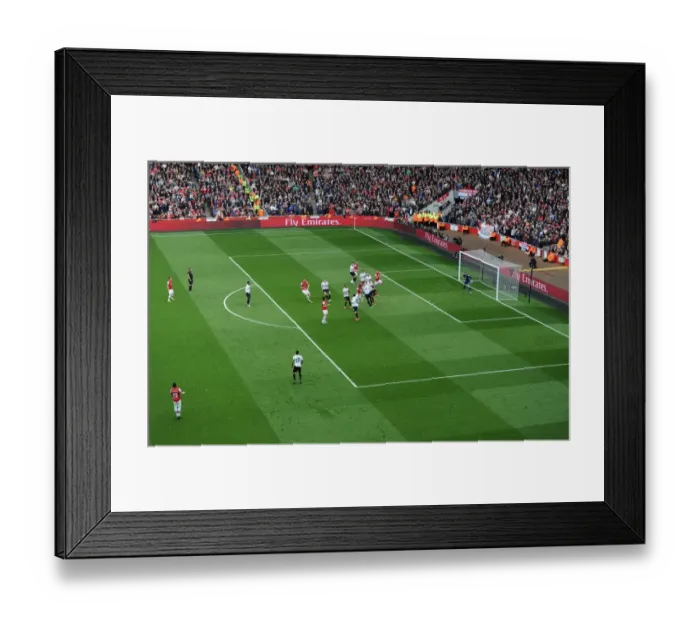 Framed Print : Thrilling 1-1 Draw: Arsenal vs Manchester United in the Barclays Premier League at Emirates Stadium, April 2013 Framed Print : Thrilling 1-1 Draw: Arsenal vs Manchester United in the Barclays Premier League at Emirates Stadium, April 2013