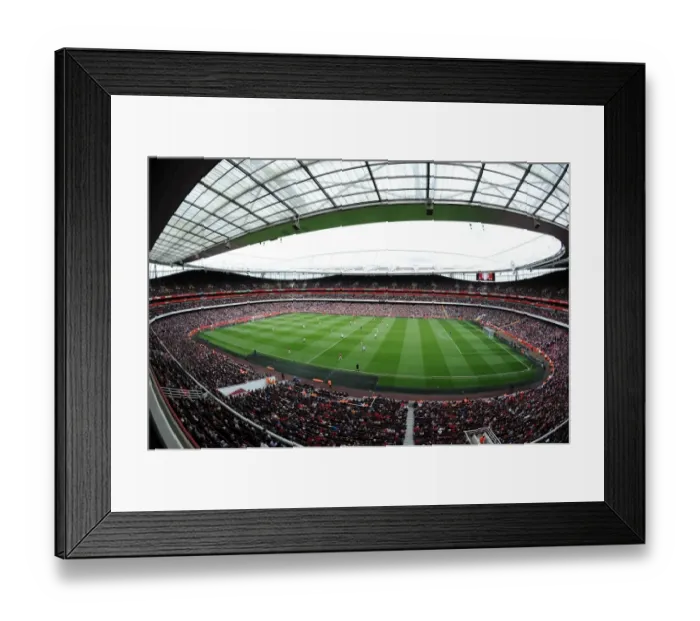 Framed Print : Arsenal vs Manchester United Showdown at the Emirates Stadium (2012-13)