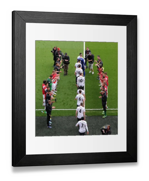 Framed Print : Arsenal vs Manchester United: Premier League Clash at Emirates Stadium