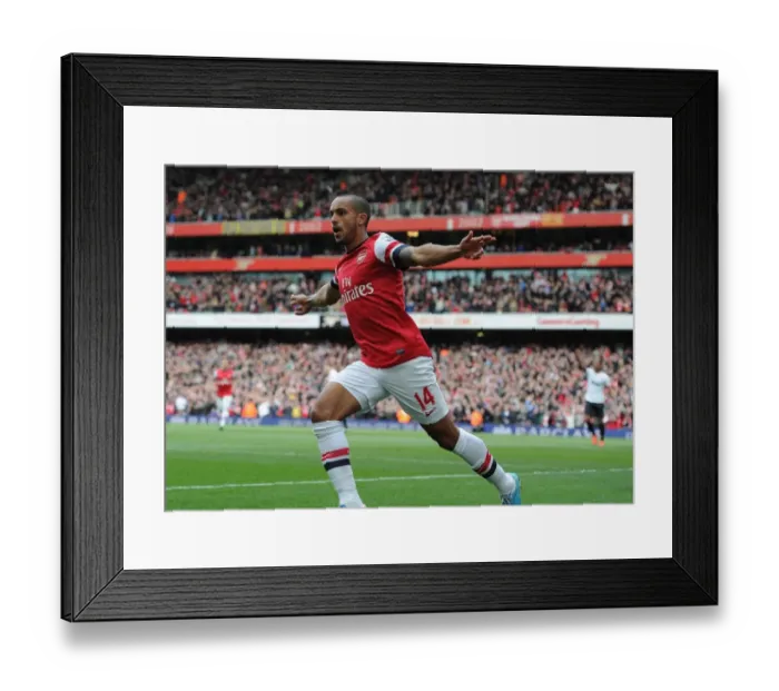 Framed Print : Theo Walcott's Thriller: Arsenal's Unforgettable Goal vs. Manchester United (2012-13) Framed Print : Theo Walcott's Thriller: Arsenal's Unforgettable Goal vs. Manchester United (2012-13)