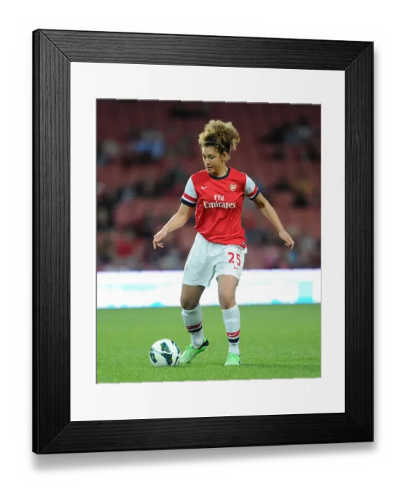 Framed Print : Jade Bailey in Action: Arsenal vs Liverpool (FA WSL, 2013)