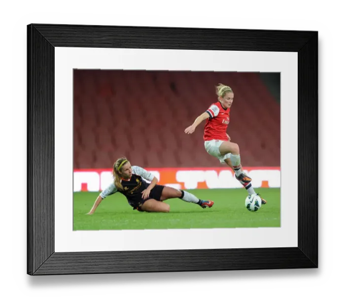 Framed Print : Arsenal Ladies 0-4 Liverpool: FA WSL Defeat at Emirates Stadium (2013) Framed Print : Arsenal Ladies 0-4 Liverpool: FA WSL Defeat at Emirates Stadium (2013)