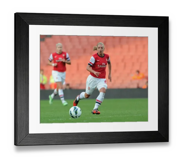 Framed Print : Jordan Nobbs in Action: Arsenal Ladies vs. Liverpool Ladies - FA WSL, 2013 Framed Print : Jordan Nobbs in Action: Arsenal Ladies vs. Liverpool Ladies - FA WSL, 2013