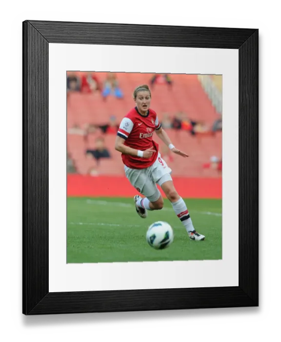 Framed Print : Ellen White in Action: Arsenal Ladies vs Liverpool Ladies - FA WSL Match
