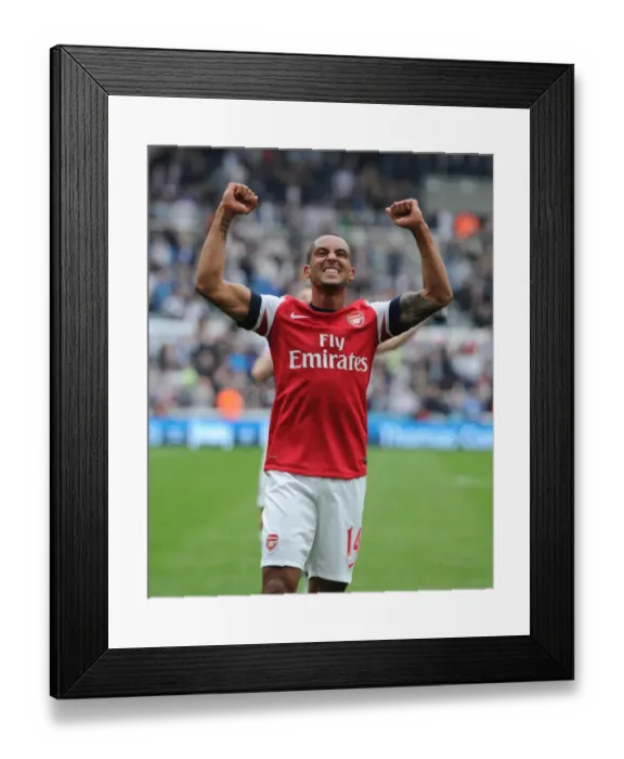 Framed Print : Theo Walcott's Thrilling Goal: Arsenal Secures Victory over Newcastle United (2012-13) Framed Print : Theo Walcott's Thrilling Goal: Arsenal Secures Victory over Newcastle United (2012-13)