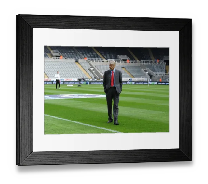 Framed Print : Arsene Wenger Scouting Newcastle United's St James Park Ahead of Arsenal's Premier League Clash (2012-13) Framed Print : Arsene Wenger Scouting Newcastle United's St James Park Ahead of Arsenal's Premier League Clash (2012-13)