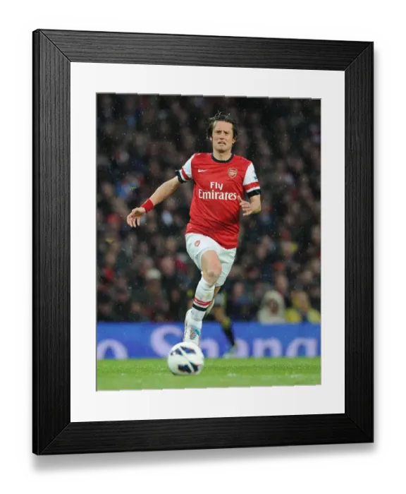 Framed Print : Arsenal's Rosicky Shines: Arsenal vs Wigan Athletic, Premier League 2012-13 Framed Print : Arsenal's Rosicky Shines: Arsenal vs Wigan Athletic, Premier League 2012-13