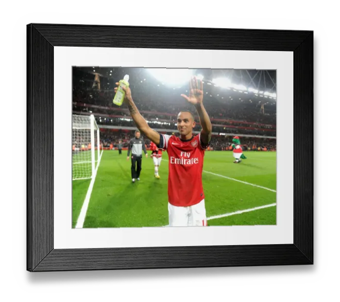 Framed Print : Theo Walcott's Emotional Farewell: Arsenal's Triumphant 4-1 Victory over Wigan Athletic (2013) Framed Print : Theo Walcott's Emotional Farewell: Arsenal's Triumphant 4-1 Victory over Wigan Athletic (2013)