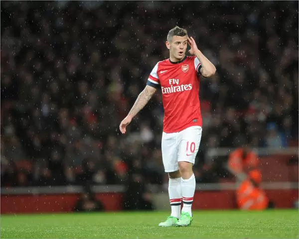 Arsenal's Jack Wilshere Shines in 4-1 Victory over Wigan Athletic in the Premier League