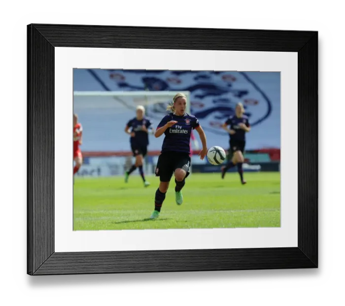 Framed Print : Arsenal's Jordan Nobbs Celebrates FA Cup Victory over Bristol Academy (2013) Framed Print : Arsenal's Jordan Nobbs Celebrates FA Cup Victory over Bristol Academy (2013)