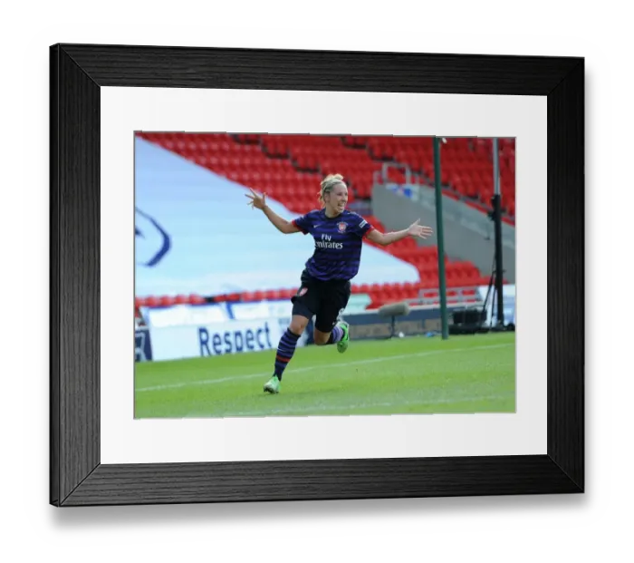 Framed Print : Jordan Nobbs Scores the Decisive Goal: Arsenal Ladies Claim FA Women's Cup Victory over Bristol Academy (2013) Framed Print : Jordan Nobbs Scores the Decisive Goal: Arsenal Ladies Claim FA Women's Cup Victory over Bristol Academy (2013)