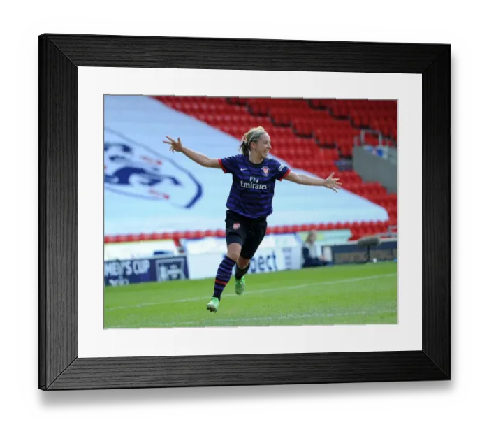 Framed Print : Jordan Nobbs Scores the Decisive Goal: Arsenal Ladies Claim FA Cup Victory Framed Print : Jordan Nobbs Scores the Decisive Goal: Arsenal Ladies Claim FA Cup Victory