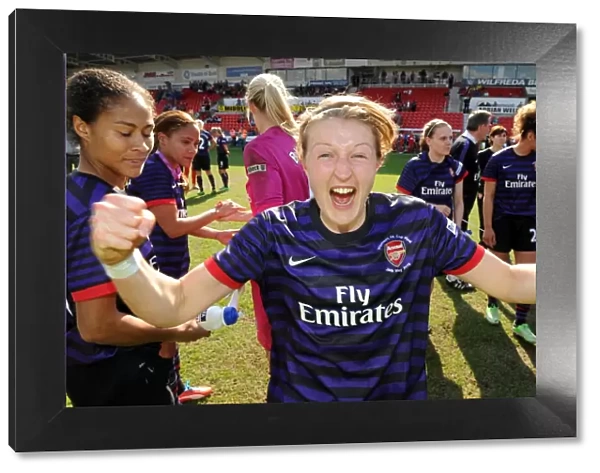 Ellen White (Arsenal). Arsenal Ladies 3: 0 Bristol Academy. Womens FA Cup Final. Keepmoat Stadium