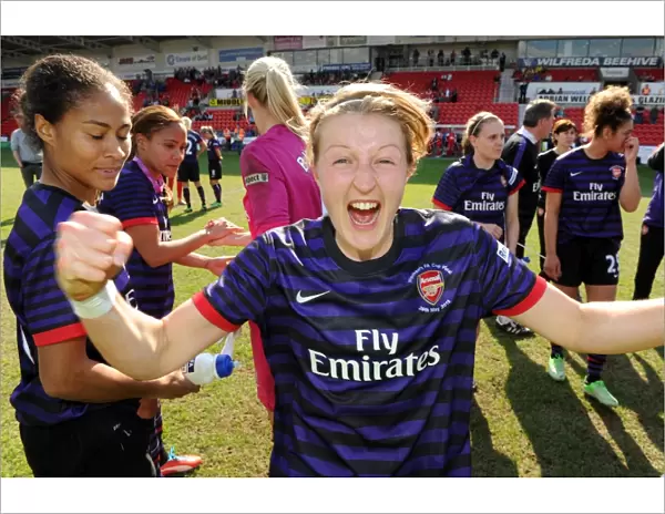 Ellen White (Arsenal). Arsenal Ladies 3: 0 Bristol Academy. Womens FA Cup Final. Keepmoat Stadium