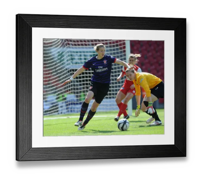 Framed Print : Arsenal Ladies vs. Bristol Academy: FA Women's Cup Final Showdown - Ellen White vs. Siobhan Chamberlain Framed Print : Arsenal Ladies vs. Bristol Academy: FA Women's Cup Final Showdown - Ellen White vs. Siobhan Chamberlain