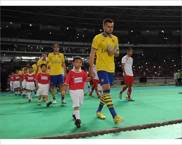Carl Jenkinson (Arsenal). Indonesia Dream Team 0: 7 Arsenal. Pre Season Friendly