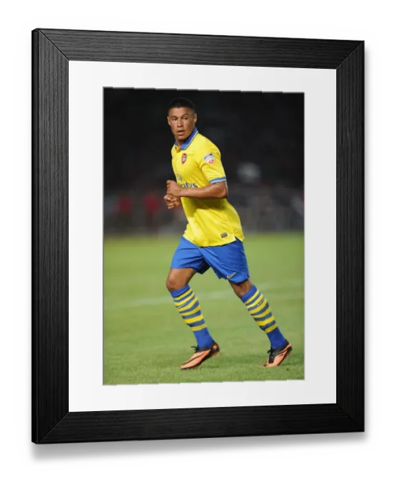 Framed Print : Alex Oxlade-Chamberlain in Action: Arsenal vs Indonesia All-Stars (2013) Framed Print : Alex Oxlade-Chamberlain in Action: Arsenal vs Indonesia All-Stars (2013)