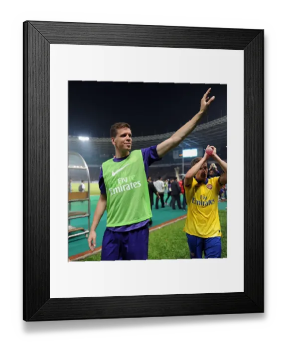 Framed Print : Farewell Wojciech Szczesny: Arsenal Star Bids Adieu in Arsenal vs Indonesia All-Stars Match, Jakarta 2013 Framed Print : Farewell Wojciech Szczesny: Arsenal Star Bids Adieu in Arsenal vs Indonesia All-Stars Match, Jakarta 2013