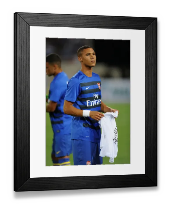 Framed Print : Arsenal FC Training: Kieran Gibbs in Vietnam, 2013 Framed Print : Arsenal FC Training: Kieran Gibbs in Vietnam, 2013