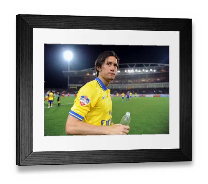 Framed Print : Tomas Rosicky: Arsenal Star Prepares for Vietnam Friendly, 2013