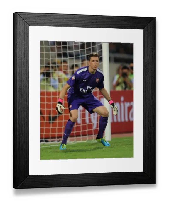 Framed Print : Wojciech Szczesny: Arsenal Star in Action against Vietnam (2013) Framed Print : Wojciech Szczesny: Arsenal Star in Action against Vietnam (2013)