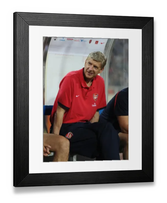 Framed Print : Arsene Wenger at My Dinh National Stadium: Arsenal Manager before Vietnam Friendly Match (2013) Framed Print : Arsene Wenger at My Dinh National Stadium: Arsenal Manager before Vietnam Friendly Match (2013)