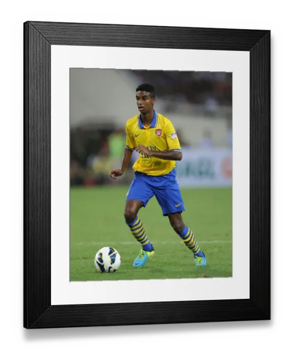 Framed Print : Gedion Zelalem in Action: Arsenal vs. Vietnam (2013-14) Framed Print : Gedion Zelalem in Action: Arsenal vs. Vietnam (2013-14)