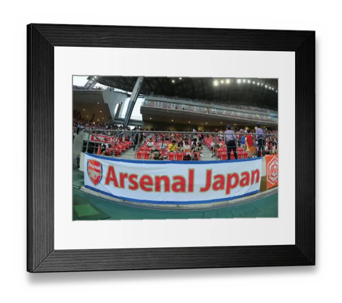 Framed Print : Arsenal's Pre-Season Triumph: 3-1 Victory over Nagoya Grampus