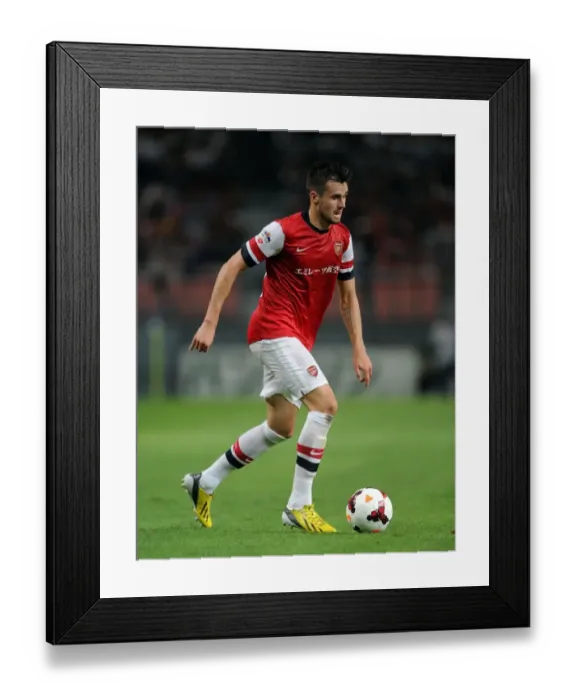 Framed Print : Carl Jenkinson in Action: Arsenal vs Nagoya Grampus, 2013 (Japan) Framed Print : Carl Jenkinson in Action: Arsenal vs Nagoya Grampus, 2013 (Japan)