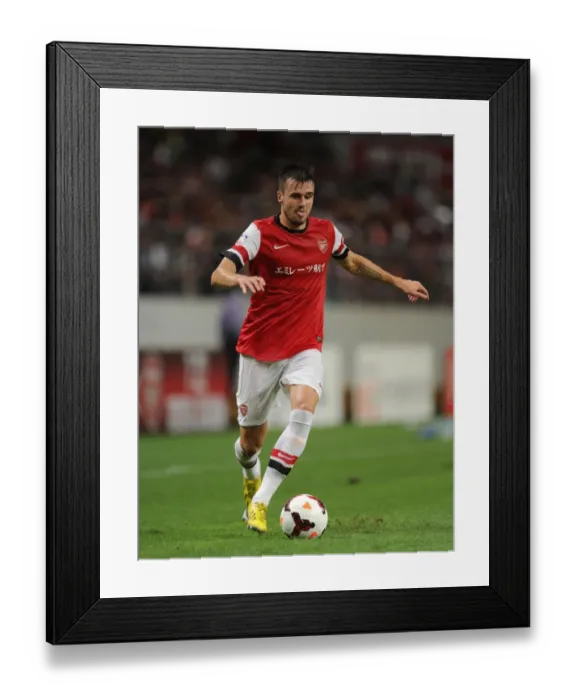 Framed Print : Carl Jenkinson in Action for Arsenal Against Nagoya Grampus in Japan, 2013 Framed Print : Carl Jenkinson in Action for Arsenal Against Nagoya Grampus in Japan, 2013