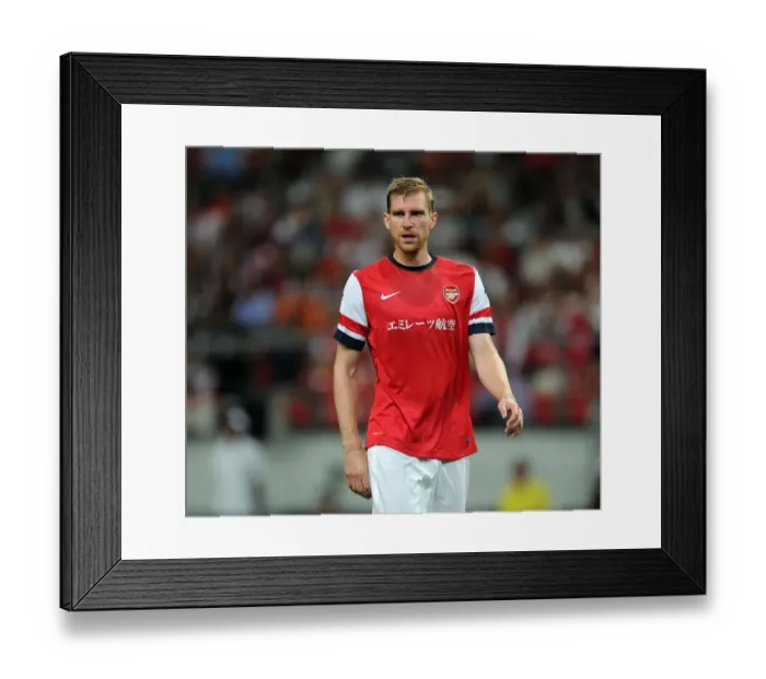 Framed Print : Per Mertesacker in Action: Arsenal vs Nagoya Grampus, 2013 Framed Print : Per Mertesacker in Action: Arsenal vs Nagoya Grampus, 2013