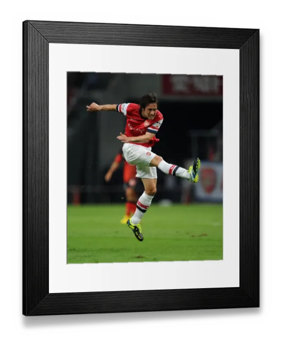 Framed Print : Arsenal's Tomas Rosicky in Action against Nagoya Grampus in Japan, 2013 Framed Print : Arsenal's Tomas Rosicky in Action against Nagoya Grampus in Japan, 2013