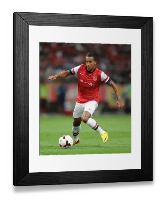 Framed Print : Theo Walcott in Action: Arsenal vs Nagoya Grampus, 2013 - Pre-Season Friendly in Japan Framed Print : Theo Walcott in Action: Arsenal vs Nagoya Grampus, 2013 - Pre-Season Friendly in Japan
