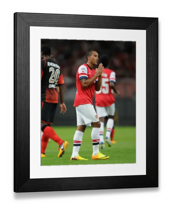 Framed Print : Theo Walcott's Stunner: Arsenal's Pre-Season Triumph over Nagoya Grampus in Toyota, Japan (2013-14) Framed Print : Theo Walcott's Stunner: Arsenal's Pre-Season Triumph over Nagoya Grampus in Toyota, Japan (2013-14)
