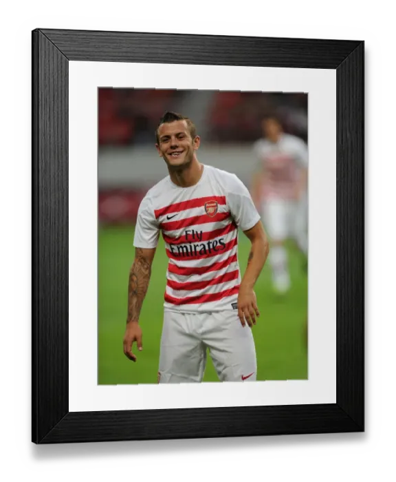 Framed Print : Jack Wilshere's Pre-Season Preparation: Arsenal's Training in Japan (2013) Framed Print : Jack Wilshere's Pre-Season Preparation: Arsenal's Training in Japan (2013)