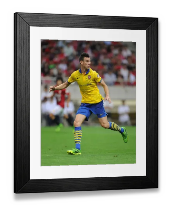 Framed Print : Arsenal's Koscielny Faces Urawa Red Diamonds in 2013 Pre-Season Clash Framed Print : Arsenal's Koscielny Faces Urawa Red Diamonds in 2013 Pre-Season Clash