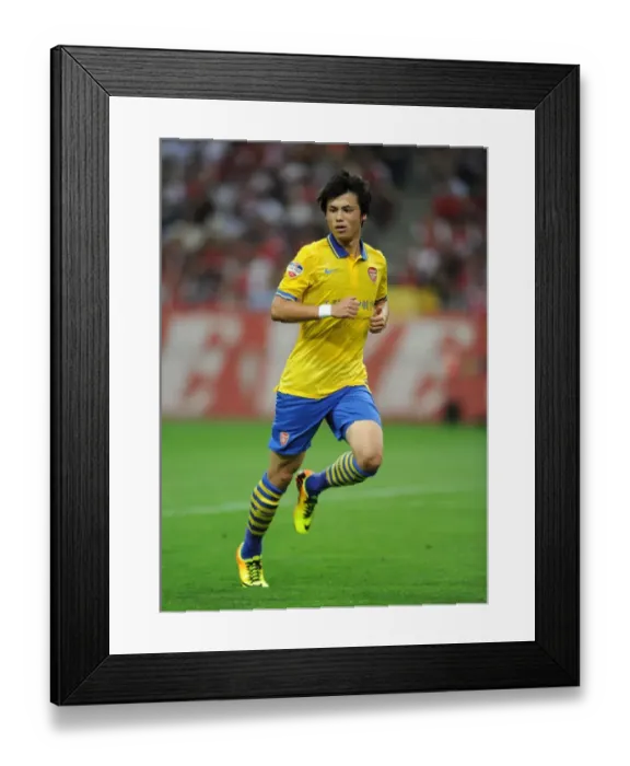 Framed Print : Ryo Miyaichi Shines: Arsenal's Pre-Season Victory over Urawa Red Diamonds, 2013 Framed Print : Ryo Miyaichi Shines: Arsenal's Pre-Season Victory over Urawa Red Diamonds, 2013