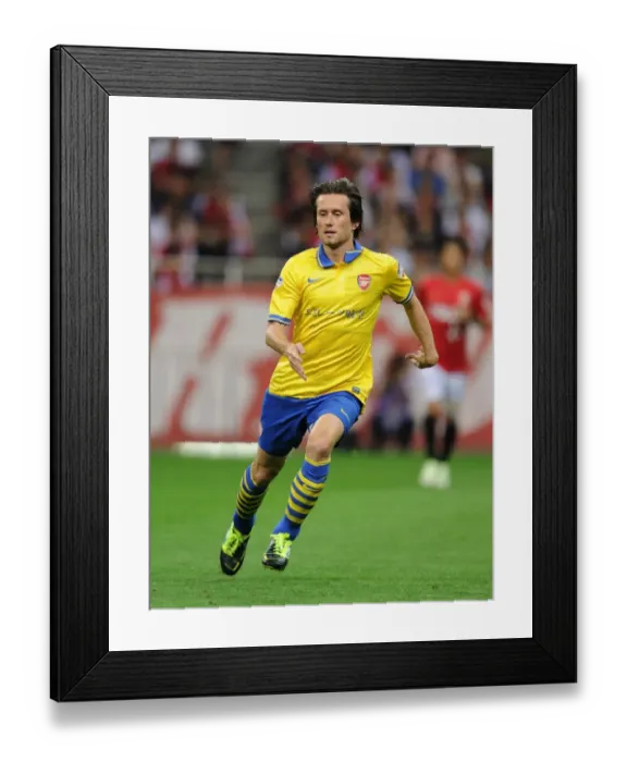 Framed Print : Arsenal's Tomas Rosicky in Action against Urawa Red Diamonds in Japan, 2013 Framed Print : Arsenal's Tomas Rosicky in Action against Urawa Red Diamonds in Japan, 2013