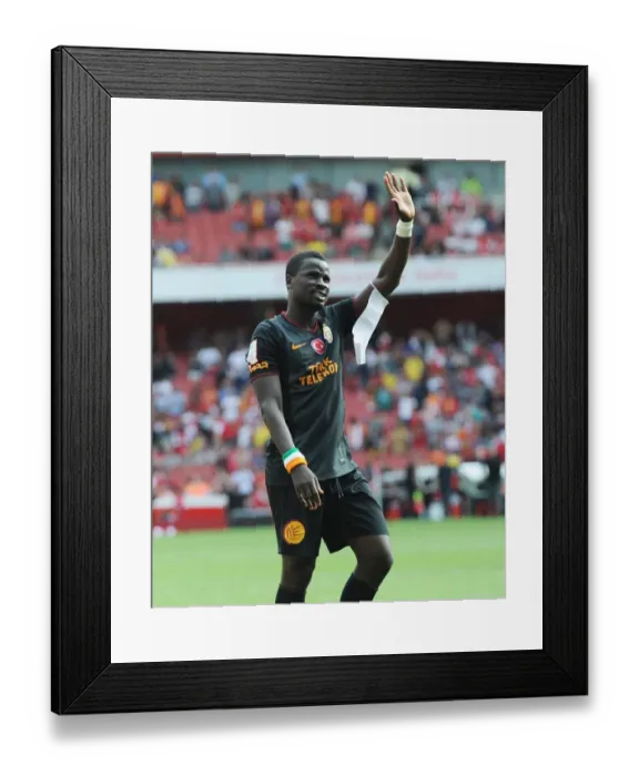 Framed Print : Eboue's Return: Arsenal 1-2 Galatasaray in Emirates Cup Clash Framed Print : Eboue's Return: Arsenal 1-2 Galatasaray in Emirates Cup Clash