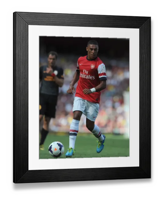 Framed Print : Alex Oxlade-Chaberlain (Arsenal). Arsenal 1: 2 Galatasaray. Emirates Cup Day Two. Emirates Stadium Framed Print : Alex Oxlade-Chaberlain (Arsenal). Arsenal 1: 2 Galatasaray. Emirates Cup Day Two. Emirates Stadium