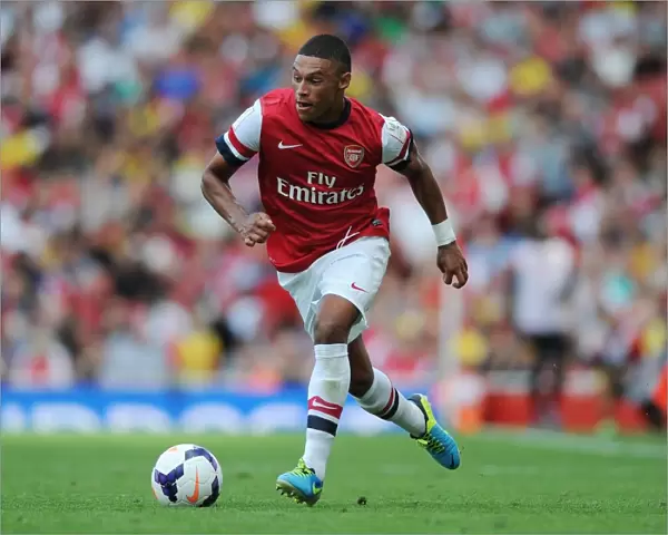 Alex Oxlade-Chamberlain in Action: Arsenal vs Galatasaray, Emirates Cup 2013